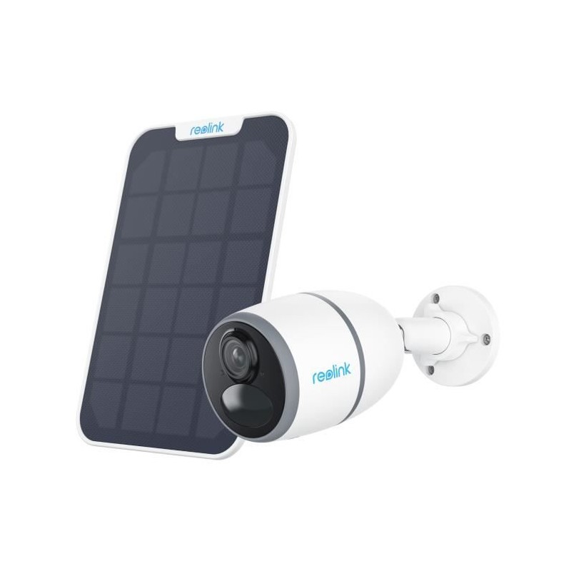 Caméra extérieure - REOLINK - G330 - Panneau solaire - Blanc Caméra extérieure - REOLINK - G330 - Panneau solaire - Blanc