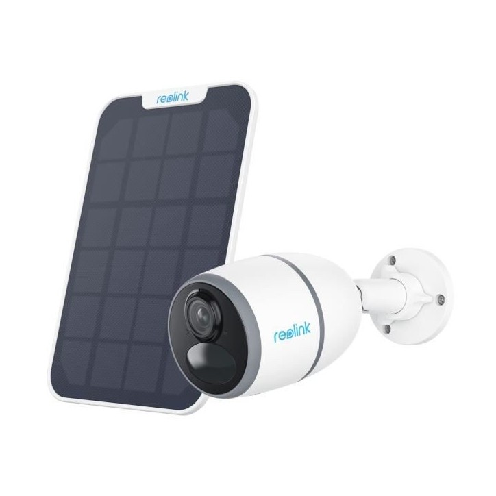Caméra extérieure - REOLINK - G330 - Panneau solaire - Blanc