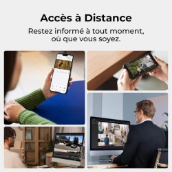 Caméra intérieure - REOLINK - E330 - 5MP - Blanc