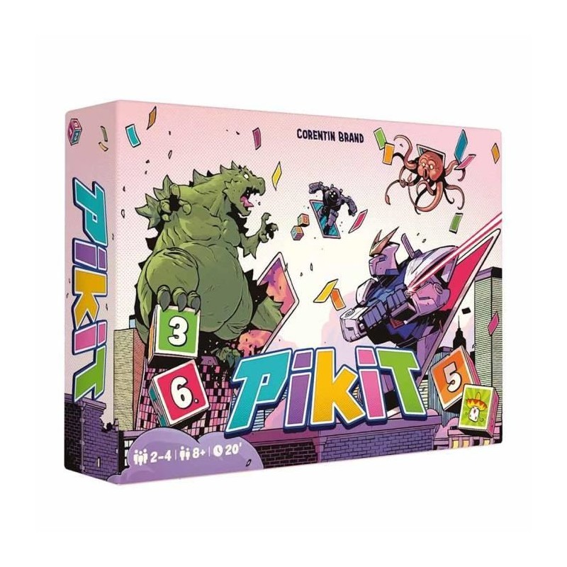 Jeu de plateau - Pikit - Kaijus vs Mechas - Stratégique - Palpitant Jeu de plateau - Pikit - Kaijus vs Mechas - Stratégique - Palpitant