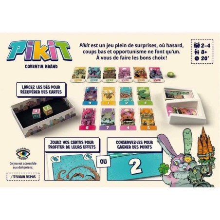 Jeu de plateau - Pikit - Kaijus vs Mechas - Stratégique - Palpitant