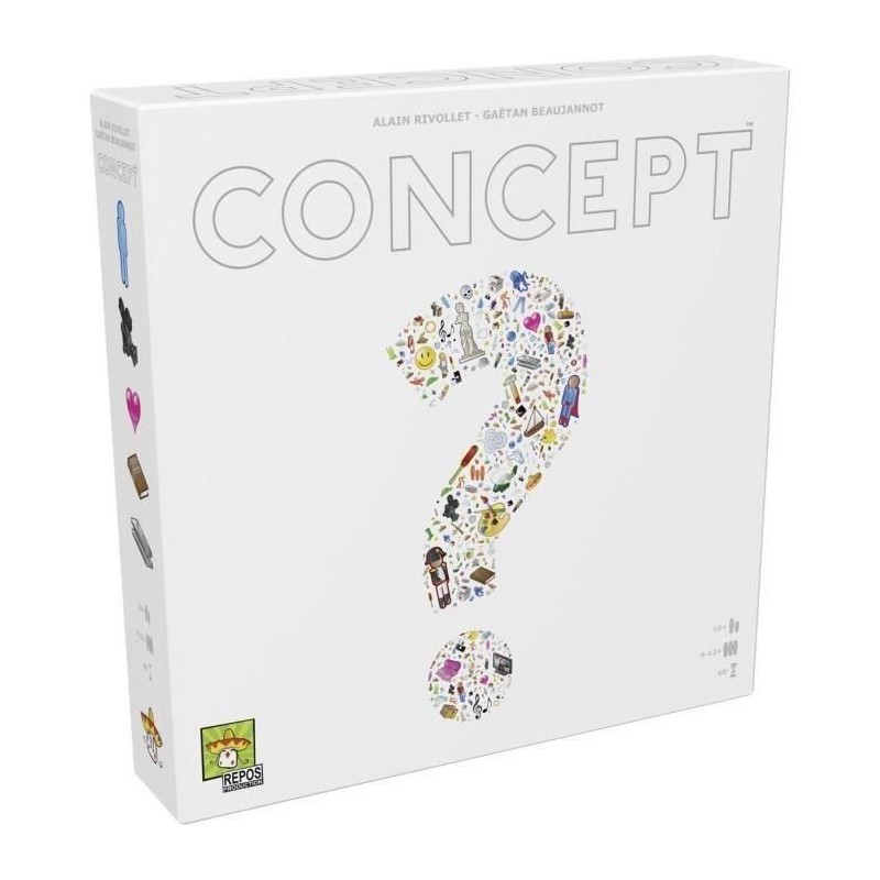 Jeu de société Asmodée - Concept - Unbox Now - 4 a 12 joueurs - 40 Jeu de société Asmodée - Concept - Unbox Now - 4 a 12 joueurs - 40