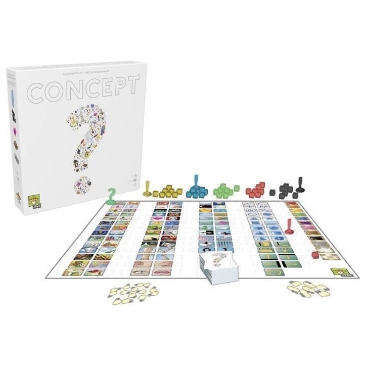 Jeu de société Asmodée - Concept - Unbox Now - 4 a 12 joueurs - 40 min