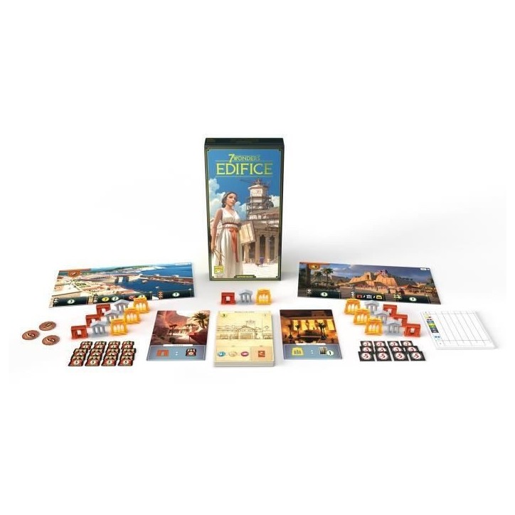 7 Wonders Edifices - Jeu de société - Asmodee 7 Wonders Edifices - Jeu de société - Asmodee