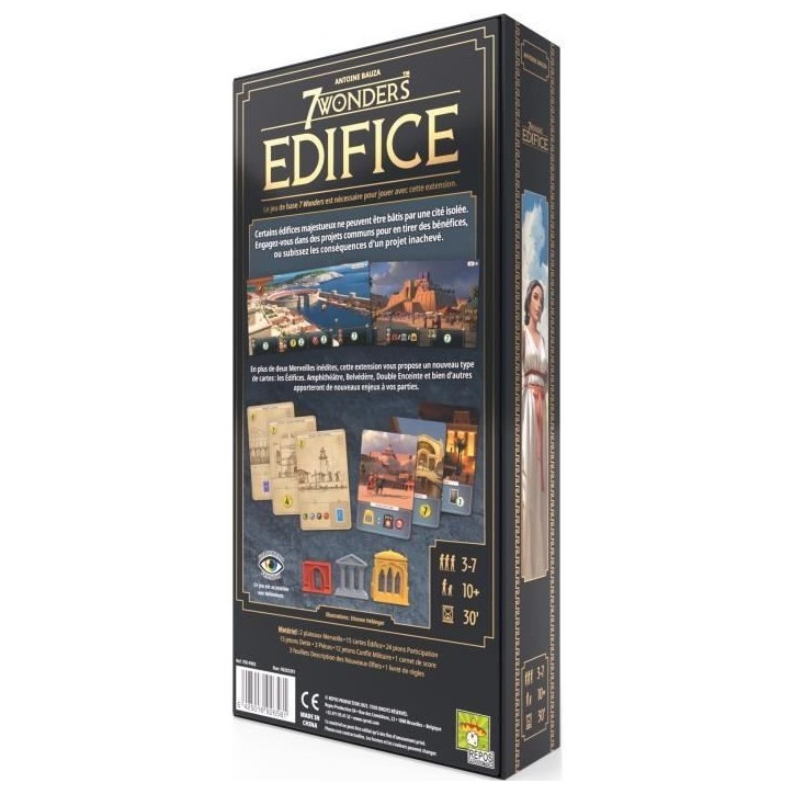 7 Wonders Edifices - Jeu de société - Asmodee 7 Wonders Edifices - Jeu de société - Asmodee