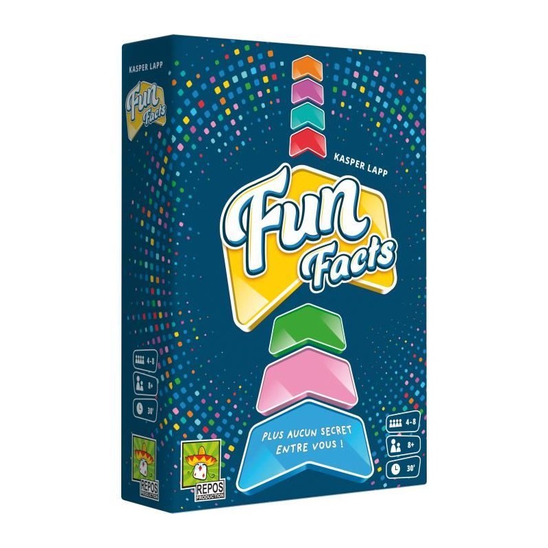 Jeu de société Fun Facts - Asmodee - Mixte - A partir de 3 ans - Ble Jeu de société Fun Facts - Asmodee - Mixte - A partir de 3 ans - Ble