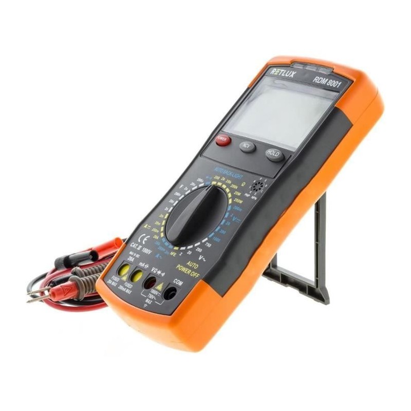 Multimetre numérique - RETLUX - RDM 8001 Multimetre numérique - RETLUX - RDM 8001