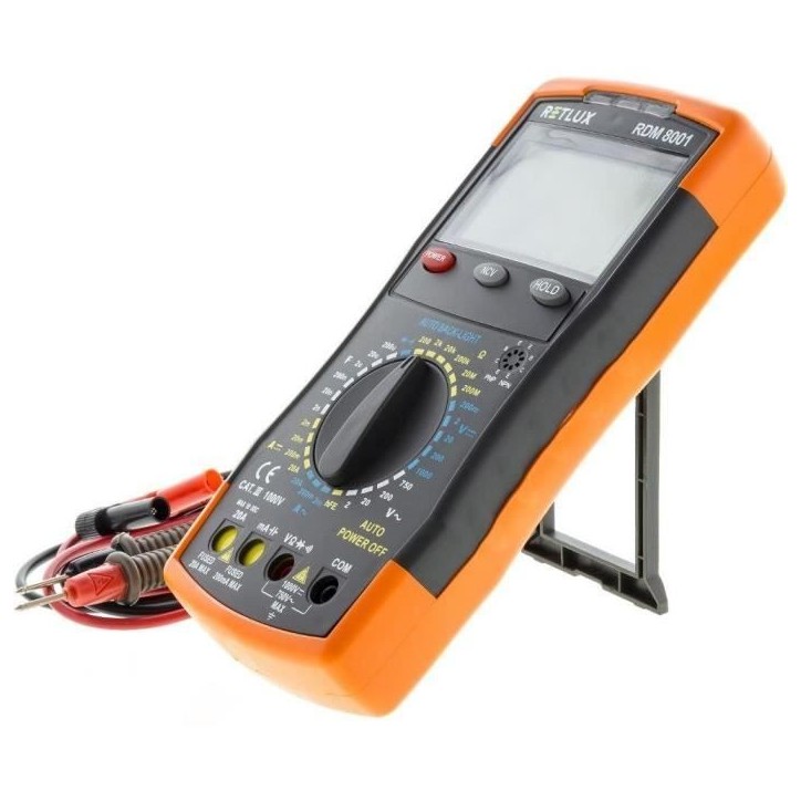 Multimetre numérique - RETLUX - RDM 8001