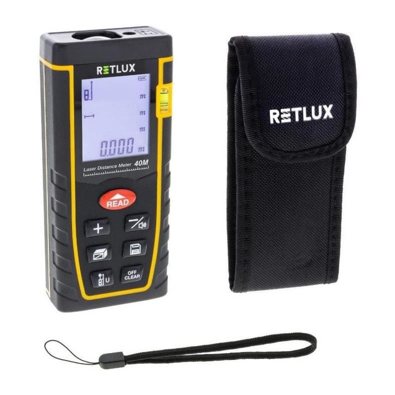 Télémetre laser 40m - RETLUX - RHT 100 Télémetre laser 40m - RETLUX - RHT 100