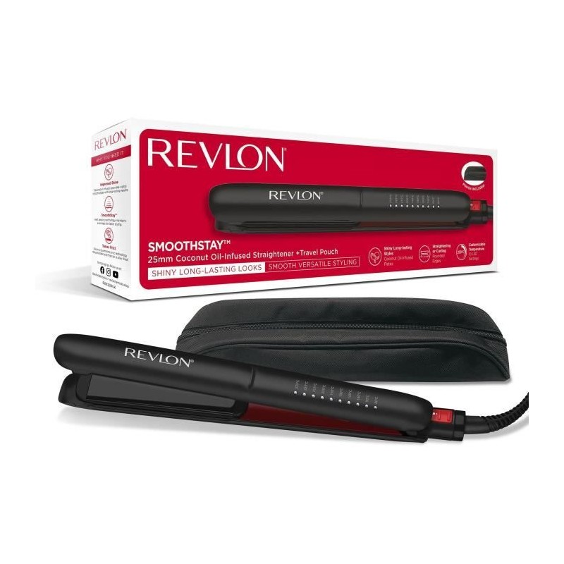 Lisseur Revlon SMOOTHSTAY RVST2211P COCONUT Lisseur Revlon SMOOTHSTAY RVST2211P COCONUT