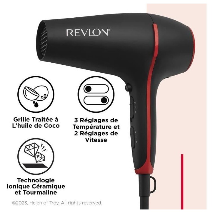 Seche-cheveux Revlon SMOOTHSTAY COCONUT RVDR5317E Seche-cheveux Revlon SMOOTHSTAY COCONUT RVDR5317E