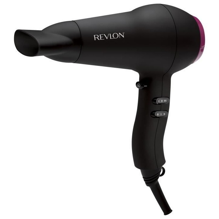 Seche-cheveux REVLON RVDR5823E3 - 2000W - 3 niveaux de chaleur - 2 niveaux de vitesse Seche-cheveux REVLON RVDR5823E3 - 2000W - 3 niveaux de chaleur - 2 niveaux de vitesse