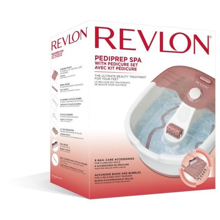 Balnéothérapie Revlon THALASSO PEDIPREP massage pieds