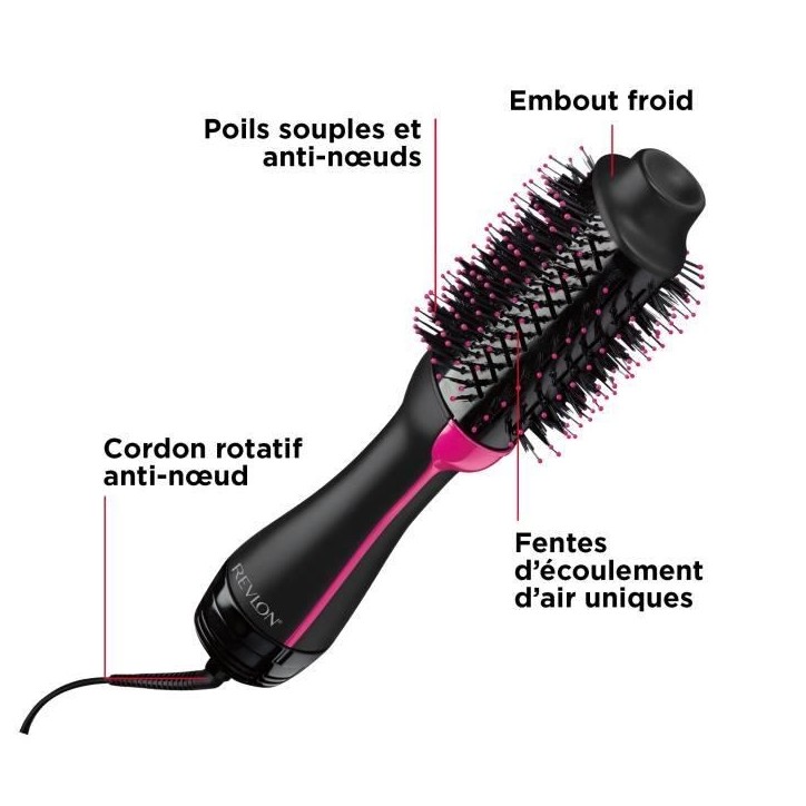 Brosse coiffante Revlon Salon One-Step Seche Cheveux Volumisant - RVDR5222 Brosse coiffante Revlon Salon One-Step Seche Cheveux Volumisant - RVDR5222