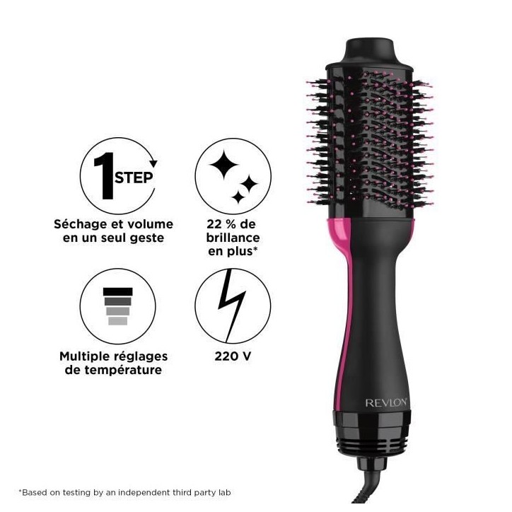 Brosse coiffante Revlon Salon One-Step Seche Cheveux Volumisant - RVDR5222 Brosse coiffante Revlon Salon One-Step Seche Cheveux Volumisant - RVDR5222