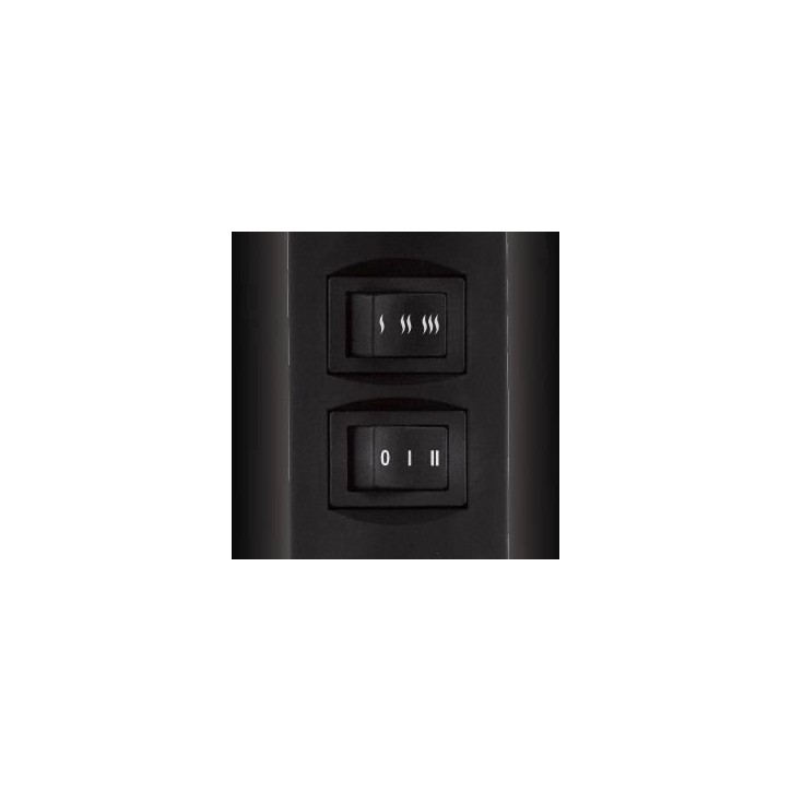 Seche-cheveux - REVLON - RVDR5251E - Perfect Heat - 2000 W - Moteur AC - 2 vitesses - Noir / Rose Seche-cheveux - REVLON - RVDR5251E - Perfect Heat - 2000 W - Moteur AC - 2 vitesses - Noir / Rose