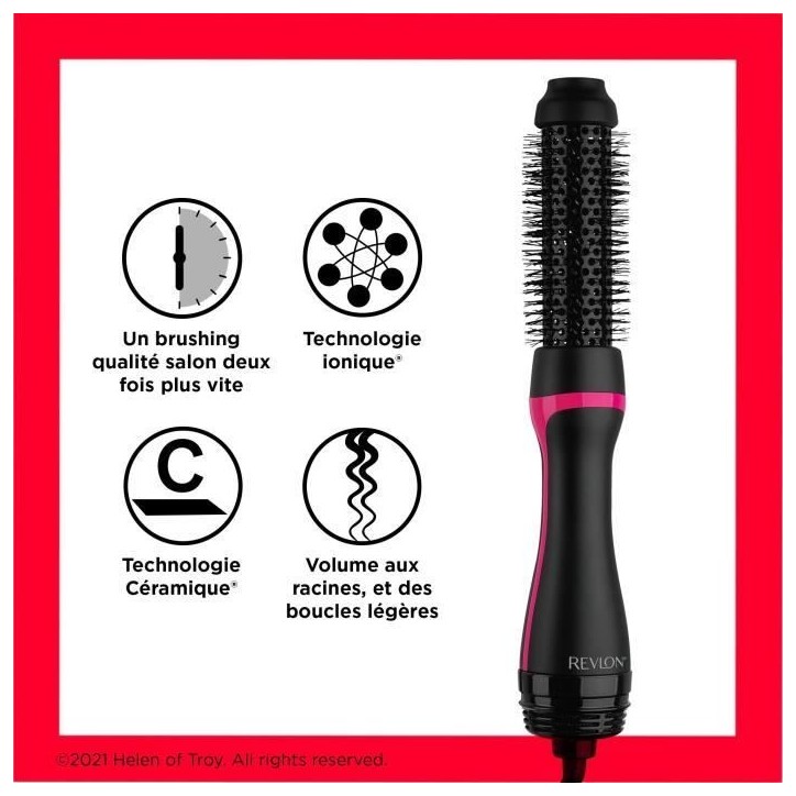 Brosse séchante et coiffante - REVLON - RVDR5292E - One Step Style Booster - Ronde 38 mm Brosse séchante et coiffante - REVLON - RVDR5292E - One Step Style Booster - Ronde 38 mm