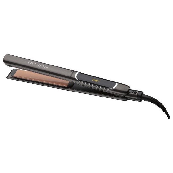 Lisseur REVLON Salon Straight Copper Smoth Styler RVST2175E - plaque céramique - de 80° a 235°C Lisseur REVLON Salon Straight Copper Smoth Styler RVST2175E - plaque céramique - de 80° a 235°C